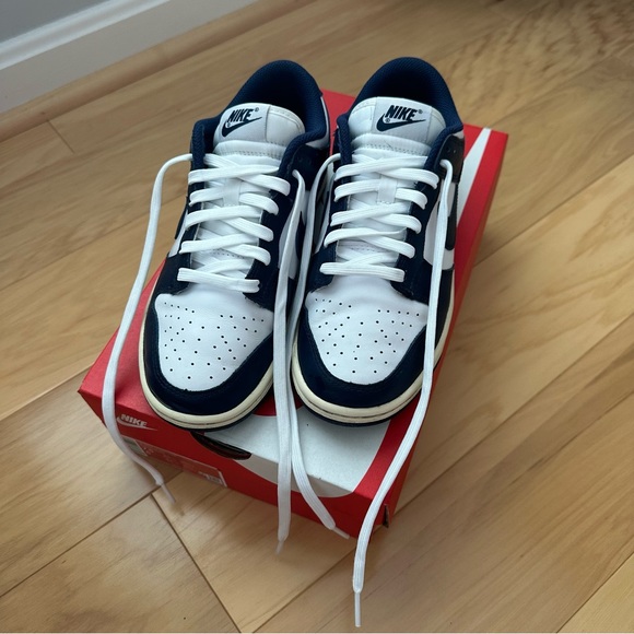 Nike Dunk Low Vintage Navy Women’s 2022 - Picture 6 of 9